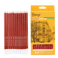 White carbon drawing pencils 12pcsbox for art students white art carbon pencils drawing sketching sketching pencils