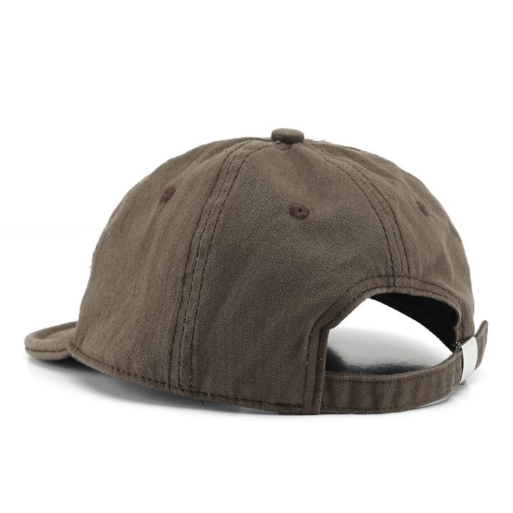หมวกเบสบอลหมวกผ้าฝ้ายหมวกปีกสั้นหมวกผู้ชาย-2021