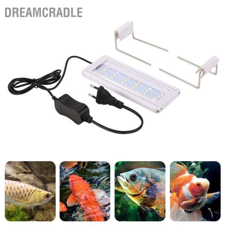 dreamcradle-โคมไฟ-led-220v-10w-สว่างมาก-ทนทาน-ปลั๊ก-eu-สําหรับติดตู้ปลา