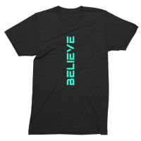 Kaos เสื้อยืด ผ้าฝ้าย ลาย DISTRO BELIEVE KAOS 30S 24S สีดํา