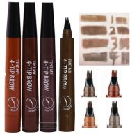 ดินสอเขียนคิ้ว หัวแปรง 4 แฉก กันน้ำ Eyebrow Pen Tint my 4 Tip Brow Waterproof Fork Tip Eyebrow Tattoo