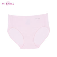 Wienna DU83903 ชุดชั้นใน เวียนนา กางเกงใน ANTI-BAC ครึ่งตัว ไซซ์ M,L,XL(E) สีดำ , ชมพู , เนื้อ