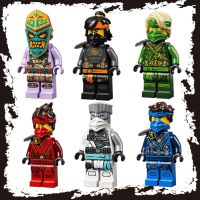 Chinese Phantom Ninja Figure Fourteen Seasons Jungle Lloyd Headscarf Assembled Building Blocks Boy Childrens Toys Puzzle 【AUG】