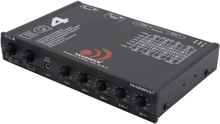 massive-audio-eq4-car-equalizer-with-4-band-graphic-equalizer-aux-inputs-8v-line-driver-12db-crossover-eq-4-band-car-equalizer