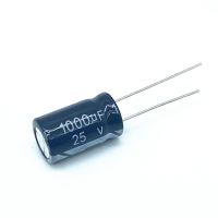 10PCS Higt quality 25V1000UF 10x17mm 1000UF 25V 10x17 Electrolytic capacitor