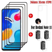 Full Glue Tempered Glass For Xiaomi Redmi Note 11 Screen Protector For Redmi Note 11s Lens Film For Xiaomi Redmi Note 11 2022