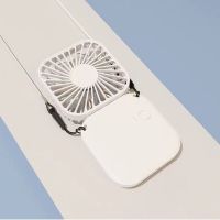 USB Fan Portable Hanging Neck Fan Outdoor Sports Electric Fan Folding Fan Mini Handheld Small Fan