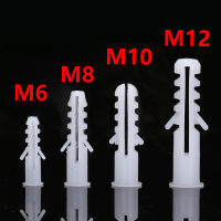 M5 M6 M8 M10 M12 ท่อขยายพลาสติก Wall Anchor สกรูหัวท่อปลั๊กขยายสำหรับสกรูเกลียวปล่อย จุกยางไนลอน-omvzqf176