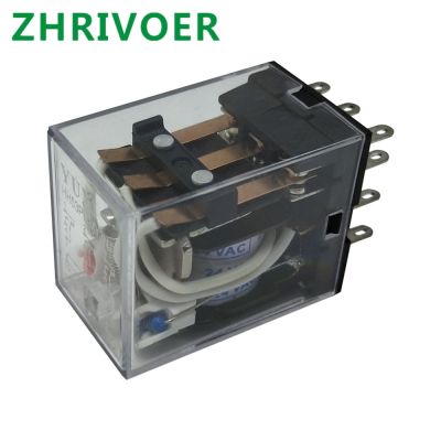 【✆New✆】 EUOUO SHOP 1 Pcs Micro รีเลย์ Hh53p My3nj My3 11-Pin Dc12v/Dc24v/Dc110v/Ac220v ขดลวดทั่วไปกลางแม่เหล็กไฟฟ้า