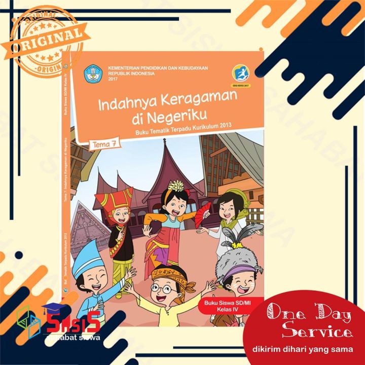 Buku Siswa Tematik Sd Kelas 4 Tema 7 Indahnya Keragaman Di Negeriku