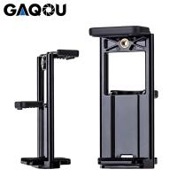 GAQOU 2in1ขาตั้งกล้อง Mount ที่วางโทรศัพท์คลิปสำหรับ8 Plus X Mini Pro 10.5 Air 2อะแดปเตอร์ Clamp Stand