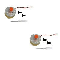 2X Lidar Motor for S50 S51 S55 Vacuum Cleaner, with Orange Pulley Vacuum Cleaner Distance Sensor
