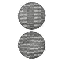 Game Console Cooling Fan Dirt-Proof Cover Filter 2Pcs Dirt-Proof Cover Filter Breathable Ventilation Dust Filter Spare Part Dustproof Accessories liberal