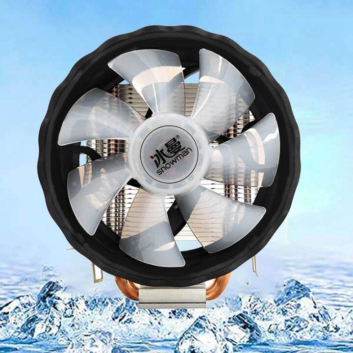 snowman-x200-cpu-cooler-2-heat-pipes-120mm-silent-fan-4pin-pwm-pc-cooler-for-intel-lga2011-amd-cpu-cooling-fan