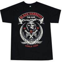 Hot sale BLACK SABBATH band  graphic Mens 100% Cotton Round Neck Short Sleeve T-Shirt  Adult clothes