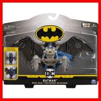 สินค้าขายดี!!! ของเล่น หุ่น ฟิกเกอร์ แบทแมน ดีซี คอมิค DC Comics Batman 4-Inch Batman Mega Gear Deluxe Action Figure with Transformi... ของเล่น โมเดล โมเดลรถ ของเล่น ของขวัญ ของสะสม รถ หุ่นยนต์ ตุ๊กตา โมเดลนักฟุตบอล ฟิกเกอร์ Model