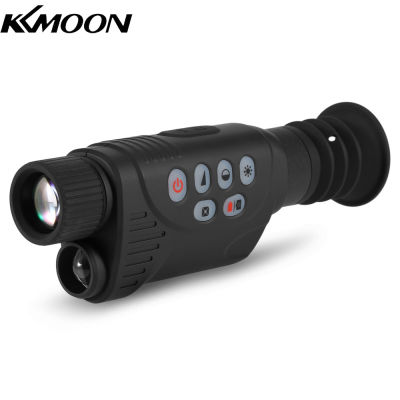 KKmoon กล้องโทรทรรศน์ตาเดียวภาพเลนส์กล้องการมองเห็นได้ในเวลากลางคืนดิจิตอล2x สำหรับคืนสัตว์ป่าช่วยสำรวจการสังเกตการณ์