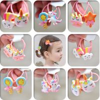 hot℗♗♤  2PCS Headwear Elastic Hair Bands Children Ropes Accessories Baby Headdress