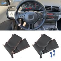 【YF】 For BMW 3 5 Series E46 E39 X5 E53 Z3 E36 Car Interior Steering Wheel Cover Hand Stitched Perforated Leather w/ Needles   Threads