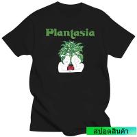 เสื้อยืดขายดี เสื้อยืดคอกลม ผ้าฝ้าย พิมพ์ลาย Plantasia สําหรับผู้ชาย  1BKS