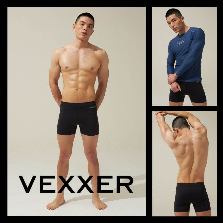 vexxer-1-4-compression-base-กางเกงสำหรับวิ่งและว่ายน้ำโดยเฉพาะ-กางเกงรัดกล้ามเนื้อ-ขายาว-กางเกงวิ่ง-กางเกงว่ายน้ำ