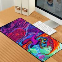 400X900 XXL Lockedge Large Gaming Mouse Pad Mousepad Gamer Mousepads Computer CS GO Keyboard Mouse Mice Mat Hyper Beast Desk Mousepad for Laptop Computer PC