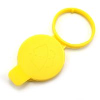 1PC Washer Fluid Reservoir Cap For Saab 9-3 03-11 9-5 99-09 21347700 Yellow ABS High Quality Exterior Car Cap Essories