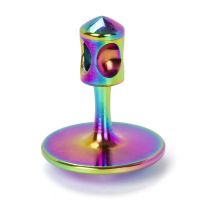 Colorful Fingertip Gyroscop Self-balancing Decompression Finger Spinner Toy Metal Anti-gravity Kid Educational Fidget Toy Gift