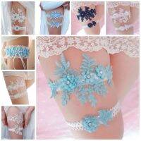 【YF】◙◐☃  Bridal Garter Floral Rhinestone Wedding Shower Thigh Leg