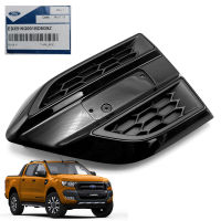 แก้มระบายข้าง Side Vent ซ้าย แท้ จำนวน 1ชิ้น สำหรับใส่รถ Ford Ranger FX4 XLT Wildtrak ฟอร์อด เรนเจอร์ 2ประตู 4ประตู ปี 2015 - 2018 ครอบไฟเลี้ยวข้าง ครอบแก้ม