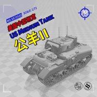 SSMODEL ชุด1/72 V1.7 72532 Moo In Resina Stampata 3D US Ram II Serbatoio Medio