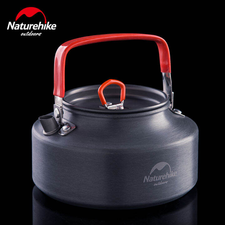 Naturehike Outdoor Cooking Teapot Portable Camping Pot 1.1/1.45/2 Liter ...