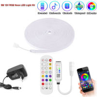 12V RGB LED Strip light With Bluetooth APP Remote Control 1/2/3/4/5M neon lamp tape For Cabinet Wardrobe Decor lighting