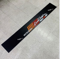 สติ๊กเกอร์* บังแดดติดหน้ารถ MITSUBISHI ( ขนาด 20 x 140 cm ) ราคาต่อแผ่น