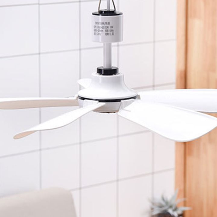 wq-ac-220-240v-8w-mini-5-blades-silent-electric-mosquito-net-hanging-ceiling-fan