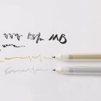 TouchNew 0.8mm Highlight Liner Sketch Markers WhiteSilverGolden Paint Marker Pen White Gel Pen