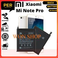 แบตเตอรี่ Xiaomi Mi Note Pro Battery Model BM34 (3010mAh) แบตเตอรี่รับประกัน 6 เดือน**