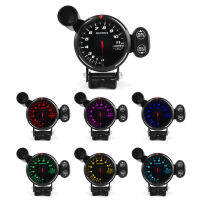 【cw】Dynoracing 80MM High Speed stepper motorTachometer Gauge 7 Colors 0-11000 RPM Meter With Shift Light TT101504 【hot】