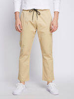 Kochi No Oji/Chino Jump Jogger-Beige  /กางเกงผ้าชิโน่ กางเกงลำลอง 5 ส่วน สแลคชายใส่สบาย กางเกงทำงาน กางเกงชิโน่ทรงกระบอกเล็ก กางเกงชิโนใส่ได้หลายโอกาส