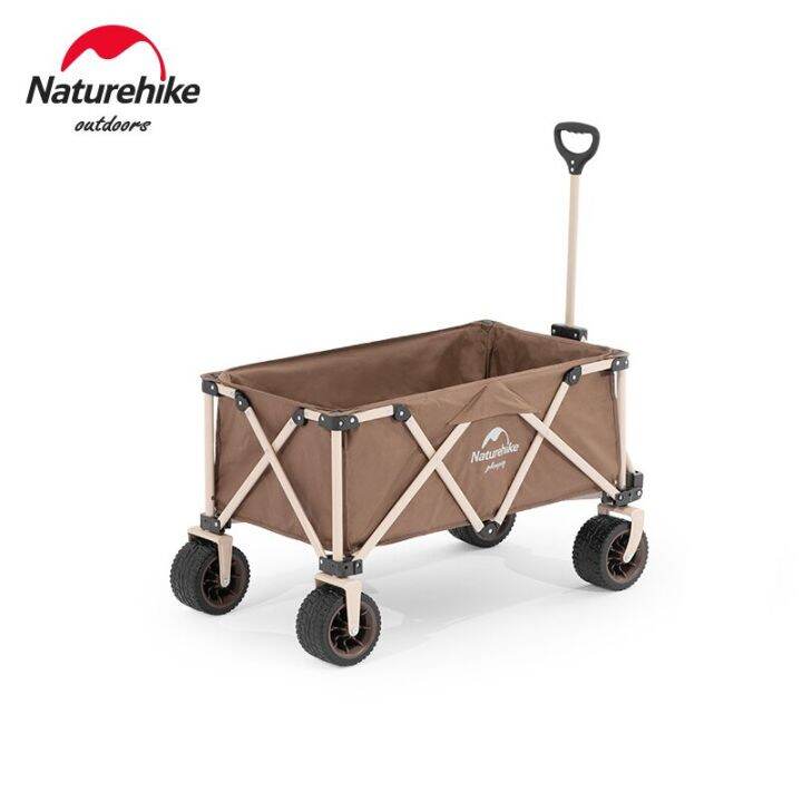 Naturehike Detachable Folding FourWay Wide Wheel Trolley Outdoor