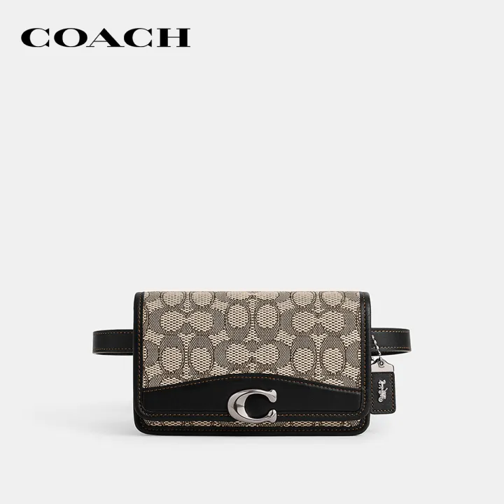 coach-กระเป๋าคาดเอว-กระเป๋าคาดอกผู้หญิงรุ่น-bandit-belt-bag-in-signature-jacquard-สีดำ-cj810-lhuw7