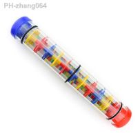 Baby Rainmaker Mini Toy - Rain Stick Musical Instrument for Babies Toddlers and Kids - Sensory Developmental Rhythm S