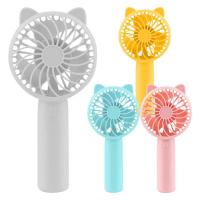 Handheld Fan Small Fan for Travel Cooling Fan USB Rechargeable 3 Wind Speed Settings Ideal for Camping Work School and Commute biological