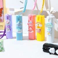 Kawaii Hello Kitty Anime Spray Bottle Cute Hanging Rope Split Bottle Portable Small Spray Bottle Outdoor Portable Makeup Water Toiletries  Cosmetics B