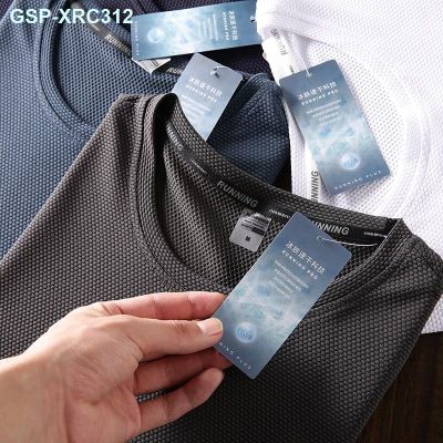 UNIQLO Senior Feeling!Science And Technology Of Cellular Texture Fabric!Ice Cool Air!RUNNING Male Quick-Drying Short Sleeve T-Shirt In Summer