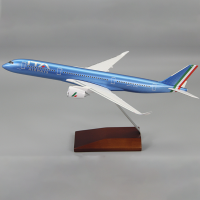 1200 Scale A350 A350-900อิตาลี ITA สายการบินเครื่องบินพลาสติก ABS ประกอบเครื่องบินรุ่นพร้อมขาตั้งเครื่องบินของเล่นสำหรับ Collection