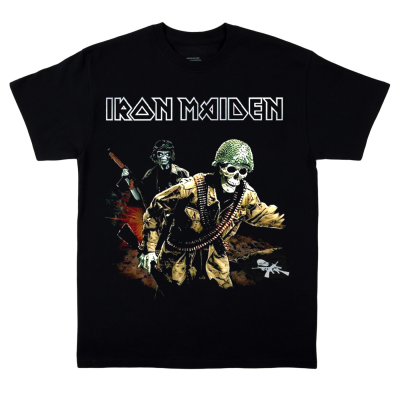 Iron Maiden Tshirt Maiden Iron Black New