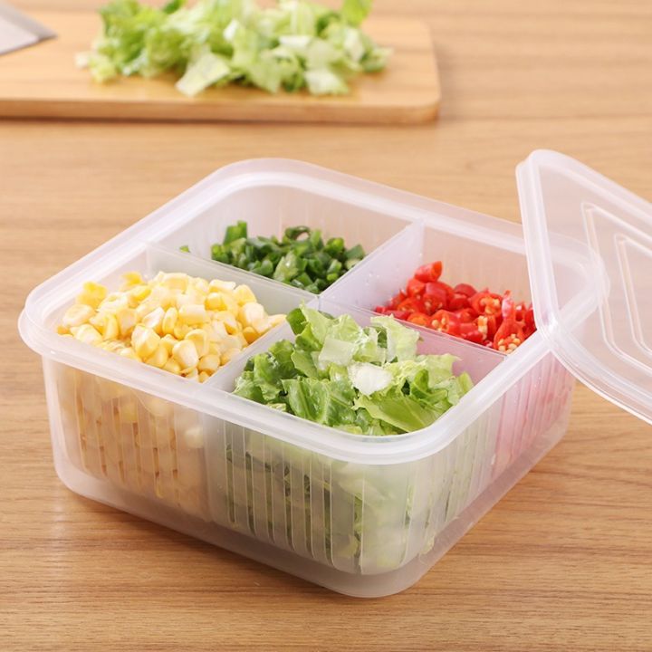 กล่องเก็บผักแบบระบายน้ำ-4-ช่อง-กล่องเก็บผัก-กล่องเก็บของในตู้เย็น-กล่องเก็บอาหาร-กล่องเก็บอาหารในตู้เย็น-กล่องอเนกประสงค์-box06