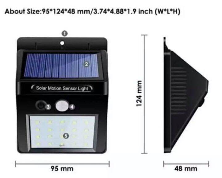 3ชิ้น-solarcell-โซล่าเซล-โซล่าเซลล์-โคมไฟโซล่าเซล-ตรวจจับความเคลื่อนไหว-30led-เปิด-ปิดไฟอัตโนมัติ-ชาร์จไฟด้วยพลังงานแสงอาทิตย์-30-led-สว่างเห็นชัด-กันน้ำได้-ทนความร้อน-solar-powered-led-wall-light-mot