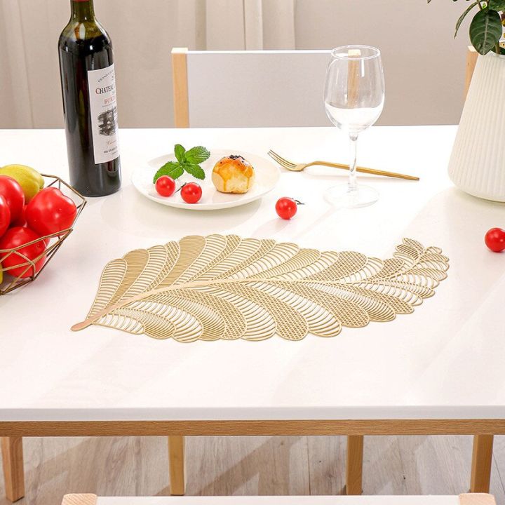 hollow-pvc-phoenix-flower-insulation-pad-restaurant-decoration-western-placemat-anti-scalding-bowl-mat